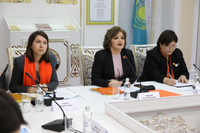 В Астане прошёл круглый стол в рамках акции &laquo;16 дней без насилия&raquo;