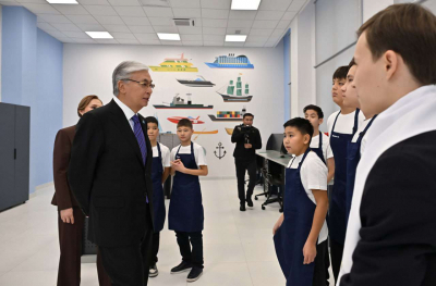 Глава государства посетил многофункциональный комплекс Tanym