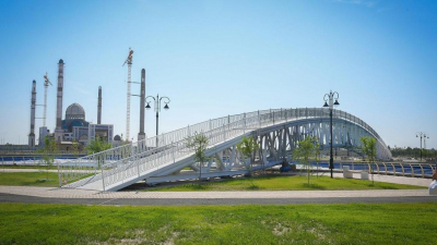 Парк с искусственным озером построят к концу года в Туркестане