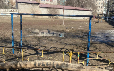 Народный репортёр. Грязная поляна вместо футбольного поля
