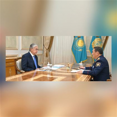 Ішкі істер министрі Тоқаевқа есеп берді