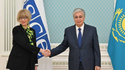 "Вызывает у нас озабоченность": Токаев обсудил с генсеком ОБСЕ разногласия о роли организации