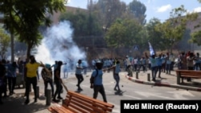 Беспорядки в Тель-Авиве между уроженцами Эритреи: пострадали 160 человек