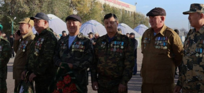 Аллею героев открыли к дню города Шар в области Абай