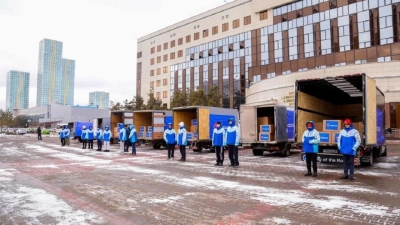 Более 1000 продуктовых корзин раздадут нуждающимся в Астане в преддверии Наурыза