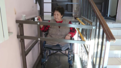 Электрические пандусы для людей с инвалидностью установили в Таразе