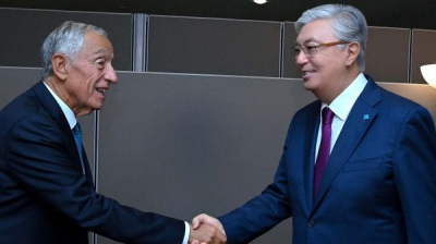 Президент Казахстана провел переговоры с португальским коллегой