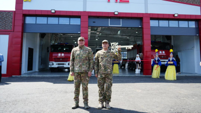 На берегу Жайыка в Атырауской области открылась универсальная спасательная часть