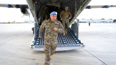 Казахстанские миротворцы прибыла на Голанские высоты