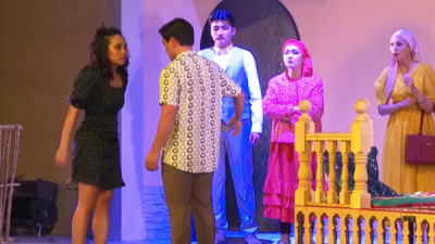 Постановка пьесы &laquo;Бунт невесток&raquo; открыла 3-й сезон Туркестанского муздрамтеатра