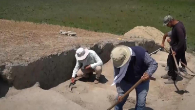Древний город нашли археологи на юге Казахстана (видео)