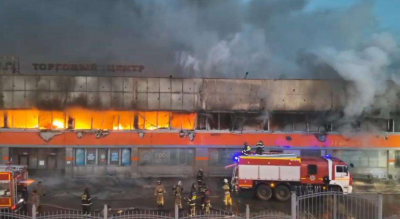 Пожар в ТД Семея: свыше 300 полицейских охраняют территорию