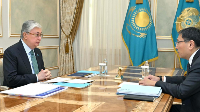 Токаев принял акима Алматы Ерболата Досаева