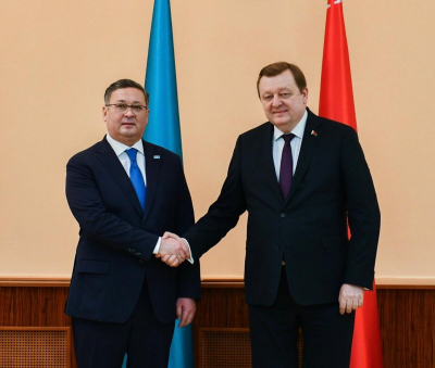 Состоялись переговоры глав МИД Казахстана и Беларуси