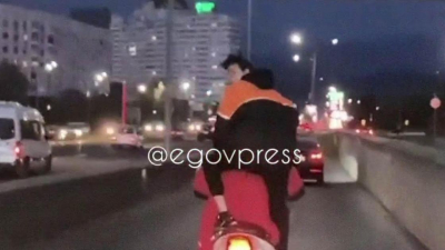 Алматинцы стали свидетелями опасного трюка на дороге (видео)