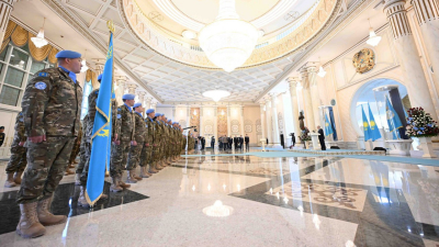 Токаев: Казахстан вошёл в число стран с полноценным миротворческим контингентом