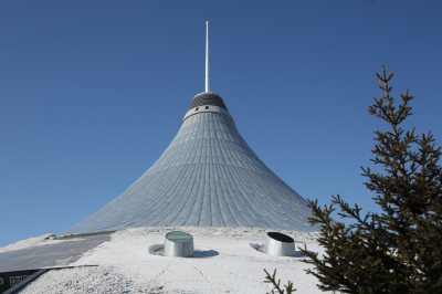 Пожар произошел в ТРЦ &laquo;Хан Шатыр&raquo;