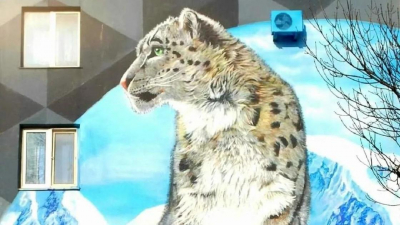 "Буду помогать этому процессу": аким Алматы прокомментировал ситуацию с муралом ирбиса