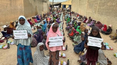 Казахстанцы организовали ауызашар для детей в Африке