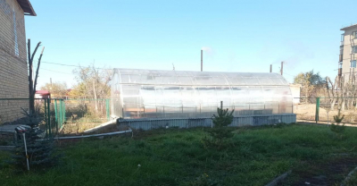 Школьники из Сарани вносят вклад в озеленение города