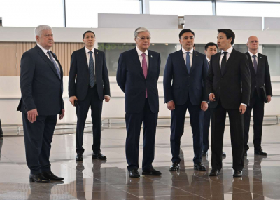 Токаев ознакомился с новым терминалом аэропорта Шымкента