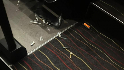 Шприцы и трубки нашли в кинотеатре Алматы после сеанса (видео)