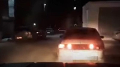 Экибастузец пытался спрятаться от полицейских на заднем сиденье авто (видео)