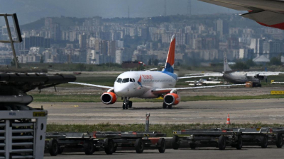 Первый за четыре года прямой рейс из Москвы в Грузию приземлился в аэропорту Тбилиси