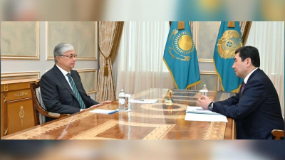 Токаев принял спикера мажилиса Ерлана Кошанова