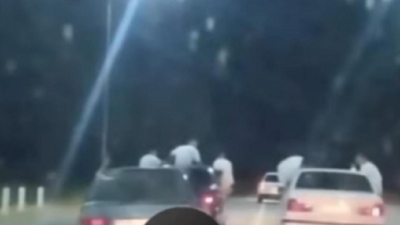 Высовывались из окон, игнорировали знаки: трех лихачей наказали на юге Казахстана (видео)