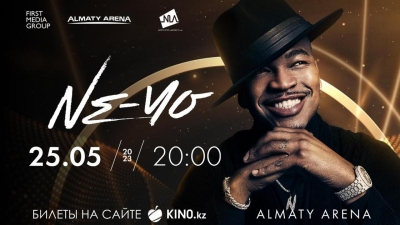 В Алматы пройдет масштабный концерт американского певца Ne-Yo