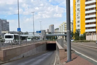 Движение по туннелю на улице Бараева восстановлено в Астане