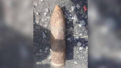 Артиллерийский снаряд нашел житель Карагандинской области в огороде