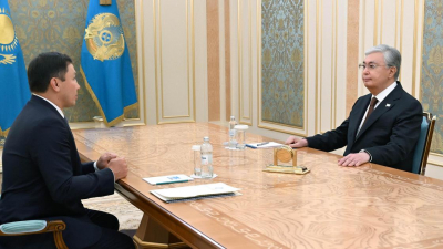 Токаев встретился с Геннадием Головкиным