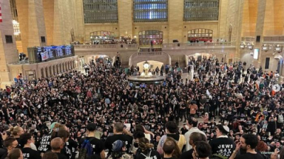 Евреи в Нью-Йорке потребовали немедленно прекратить огонь в Газе: &laquo;Палестина должна быть свободной!&raquo; 29 октября 2023, 07:41