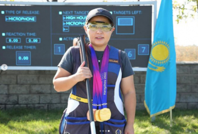 Золото Кубка мира по стендовой стрельбе завоевала спортсменка из Казахстана