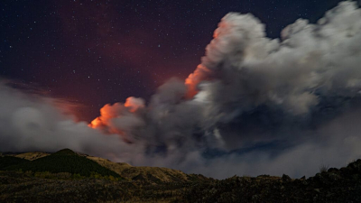 На Сицилии началось извержение вулкана