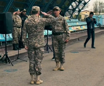 Учения с участием офицеров запаса идут в Алматинской области