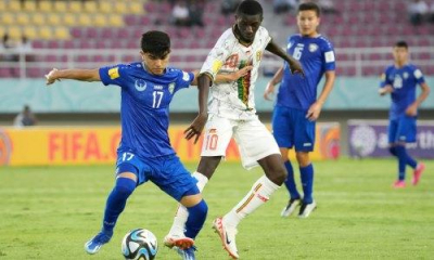 Разгромом с&nbsp;хет-триком стартовал Узбекистан на&nbsp;футбольном чемпионате мира-2023. Видео