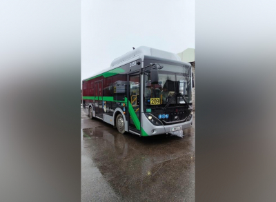 Современный транспорт: В Алматы обновлены автобусы на двух маршрутах