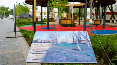 В Астане открыли еще один пешеходный променад