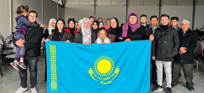 Еще 28 казахстанцев вернулись домой из сектора Газа