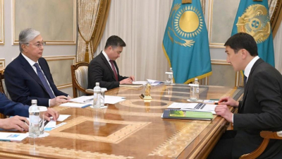 Глава "КазМунайГаза" доложил Токаеву о финансовой деятельности компании