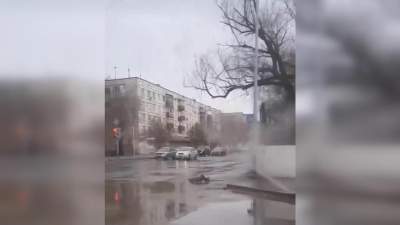 Из-за прорыва трубы без тепла остались несколько домов и соцобъектов в Павлодаре