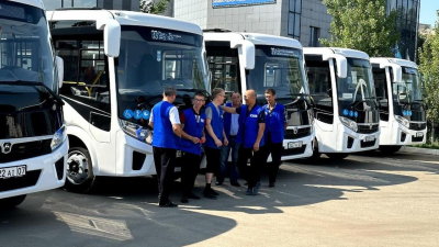 В Уральске на линию вышли новые автобусы
