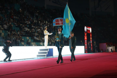 В Астане стартовал I Чемпионат мира по қазақ күресі среди военнослужащих