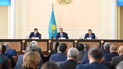 Спикер Сената встретился с жителями Акмолинской области