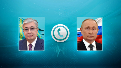 Токаев обсудил с Путиным актуальные вопросы двусторонней повестки