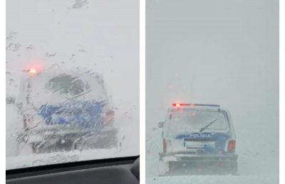 Три часа в буран искал акмолинский участковый заблудившихся супругов