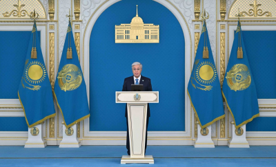 Токаев наградил главу KIA орденом &laquo;Достық&raquo; II степени